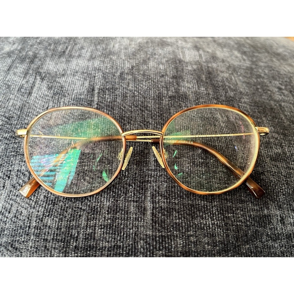Warby Parker Duncan M 9225 50-18-140 Duncan Oak Barrel with Riesling With Case